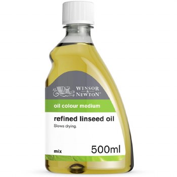 Winsor & Newton Refined Linseed Oil 500ML