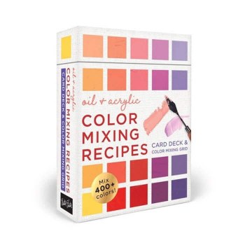 Oil & Acrylic Color Mixing Recipes: Card Deck & Color Mixing Grid