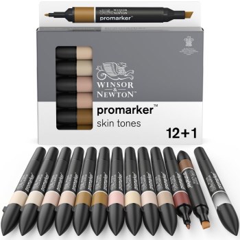 PROMARKER 12+1 Skin Tones Set