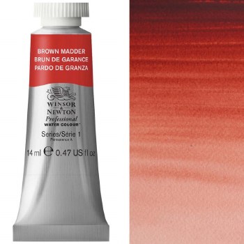 W&N Professional Watercolour 14ml Brown Madder