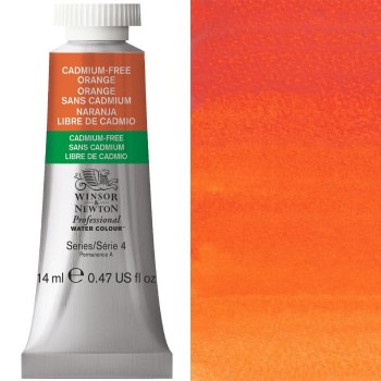 W&N Professional Watercolour 14ml Cadmium Free Orange