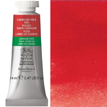 W&N Professional Watercolour 14ml Cadmium Free Red