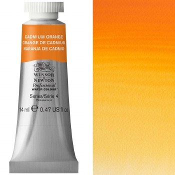 W&N Professional Watercolour 14ml Cadmium Orange