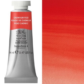 W&N Professional Watercolour 14ml Cadmium Red