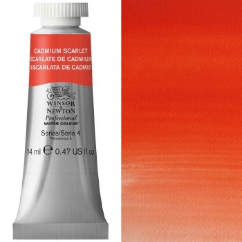 W&N Professional Watercolour 14ml Cadmium Scarlet