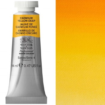 W&N Professional Watercolour 14ml Cadmium Yellow Deep