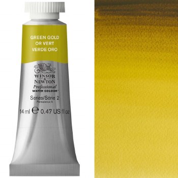 W&N Professional Watercolour 14ml Green Gold