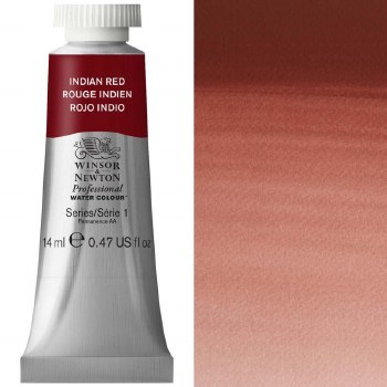W&N Professional Watercolour 14ml Indian Red
