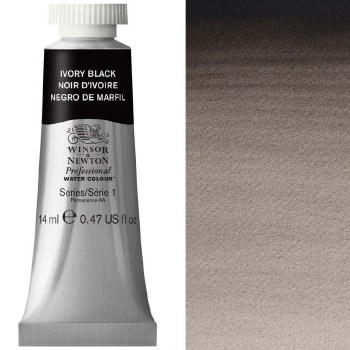 W&N Professional Watercolour 14ml Ivory Black