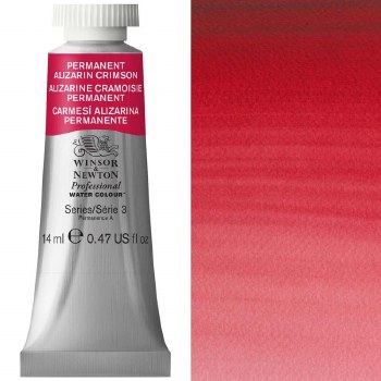 W&N Professional Watercolour 14ml Permanent Alizarin Crimson