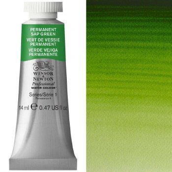W&N Professional Watercolour 14ml Permanent Sap Green