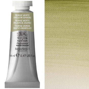W&N Professional Watercolour 14ml Terre Verte Yellow Shade