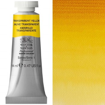 W&N Professional Watercolour 14ml Transparent Yellow