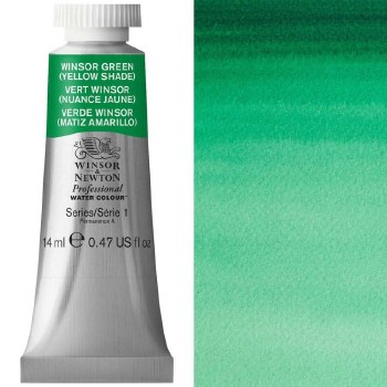 W&N Professional Watercolour 14ml Winsor Green Yellow Shade