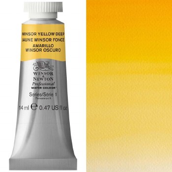 W&N Professional Watercolour 14ml Winsor Yellow Deep