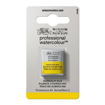 W&N Professional Watercolour Half Pan Aureolin Hue