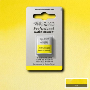 W&N Professional Watercolour Half Pan Bismuth Yellow