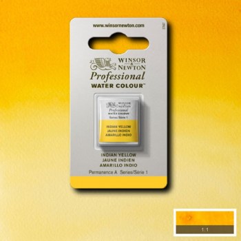 W&N Professional Watercolour Half Pan Indian Yellow