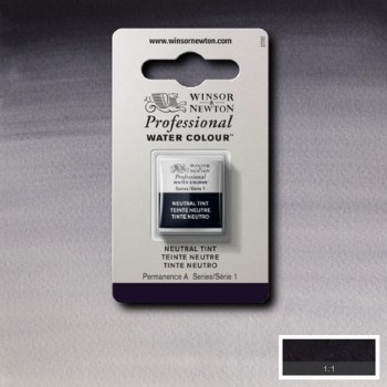 W&N Professional Watercolour Half Pan Neutral Tint