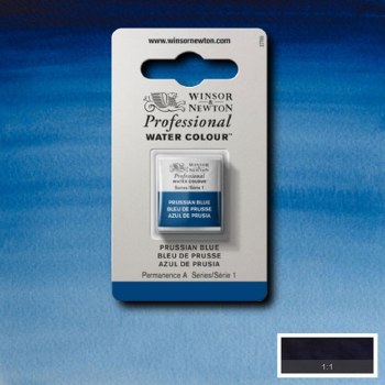 W&N Professional Watercolour Half Pan Prussian Blue