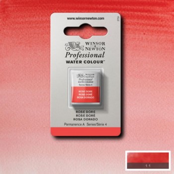 W&N Professional Watercolour Half Pan Rose Dore