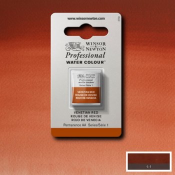 W&N Professional Watercolour Half Pan Venetian Red