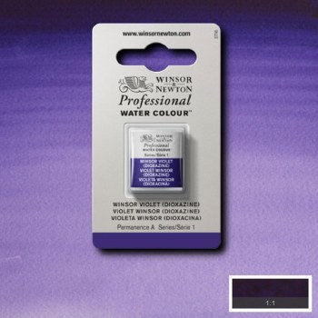 W&N Professional Watercolour Half Pan Winsor Violet