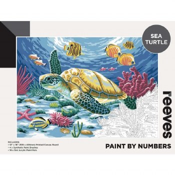 Paint by Numbers Sea Turtle