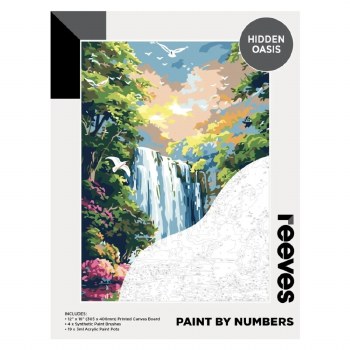 Paint by Numbers Hidden Oasis