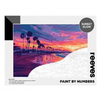 Paint by Numbers Sunset Glow