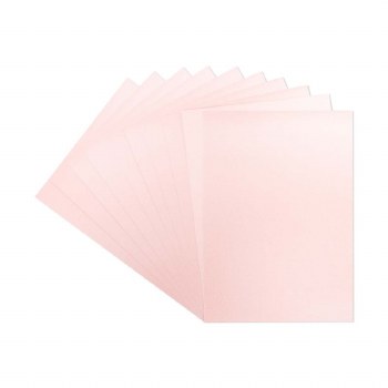 Crafter's Companion Peal A4 Card 10 Sheets - Baby Pink