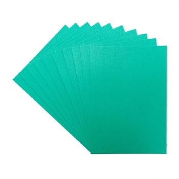 Crafter's Companion Peal A4 Card 10 Sheets - Xmas Green