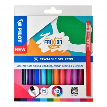 Pilot Frixion Ball Stick 12pk