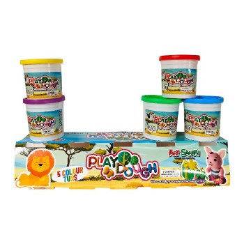 Playdough ( 5 tubs x140g each)