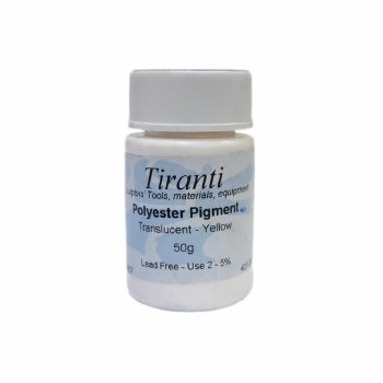 Polyester Pigment Translucent - Yellow 50g