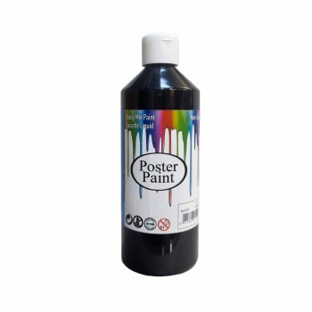 Poster Paint 500ml Black