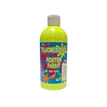 Poster Paint 500ml Fluo Yellow