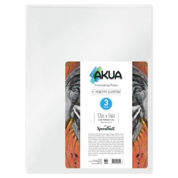 Akua Printmaking Plates 12x16" 3pk