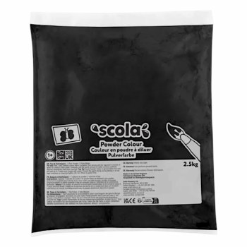 Scola Powder Paint 2.5kg Black