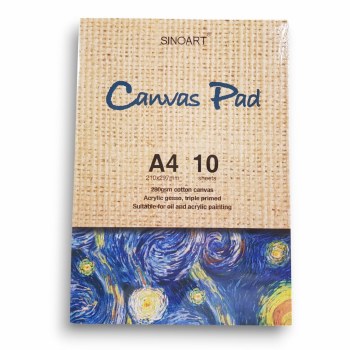 A4 Canvas Pad 280gsm 100% Cotton
