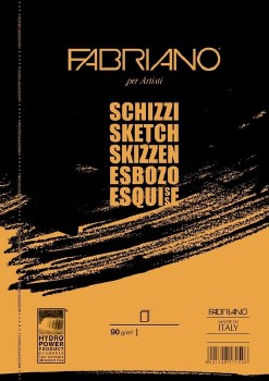 A4 Fabriano Schizzi 120 pages*