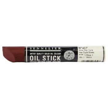 Sennelier Oil Stick 38ml - Van Dyck Brown 407