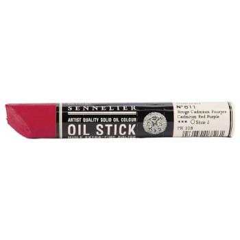 Sennelier Oil Stick Cadmium Red Purple 611