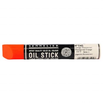 Sennelier Oil Stick 38ml - Fluorescent Orange 648