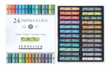 Sennelier Soft Pastels - Landscape Set of 24 pastels