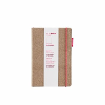 Sense Book Red Rubber Small Blank