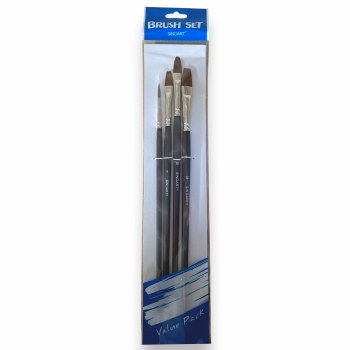 Taklon Synthetic LH Brush Set
