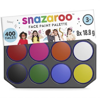 Snazaroo Face Paint Palette 8 Colours