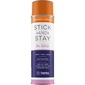 Crafters Companion Stick and Stay Adhesive For Fabric - Permanent