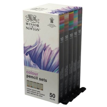 Winsor & Newton Studio Collection Colour Pencils Set of 50